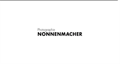 Desktop Screenshot of nonnenmacher-photographie.de